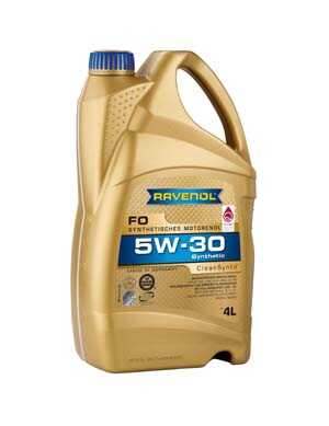 RAVENOL 1111115004 Масло моторное 5W-30 4л FO (синтетика)