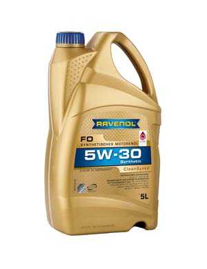 RAVENOL 1111115005 Масло моторное 5W-30 5л FO (синтетика)