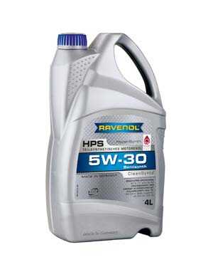 RAVENOL 1111117004 Масло моторное HPS 5W-30 4л (полусинтетика)