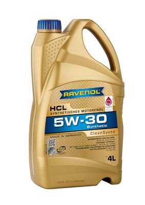 RAVENOL 1111118004 Масло моторное 5W-30 4л HCL (синтетика)