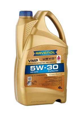 RAVENOL 1111122004 Масло моторное 5W-30 4л VMP (синтетика)