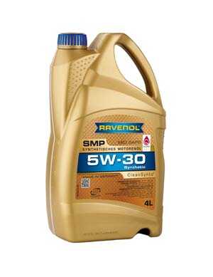 RAVENOL 1111126-004 Масло моторное 5W-30 4л SMP (синтетика)