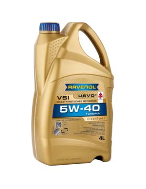 RAVENOL 1111130004 Масло моторное 5W-40 4л VSI (синтетика)