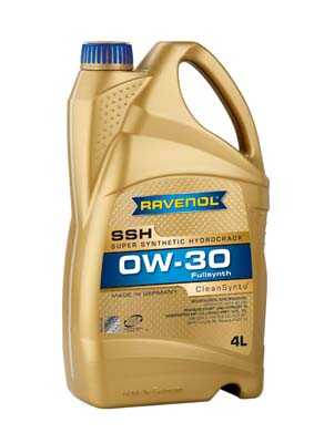 RAVENOL 1111138-004 Масло моторное SSH 0W-30 4л (синтетика)