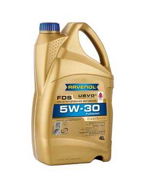 RAVENOL 1111139004 Масло моторное 5W-30 4Л FDS (СИНТЕТИКА+ПАО)