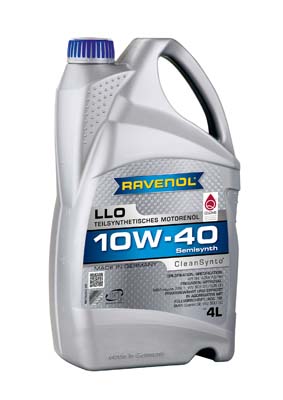 RAVENOL 1112112004 Масло моторное LLO 10W40 полусинтетическое 4 л