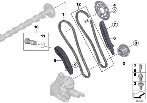 BMW 11 31 8 578 943 Рем. комплект приводной цепи 1' E81, E82, E87 LCI, E88, F20, F21, 2' F22, 3' E90, E91