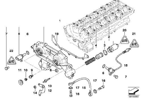 BMW 11 36 1 705 532 Трубка-маслопровод! M52/M54/M56 All