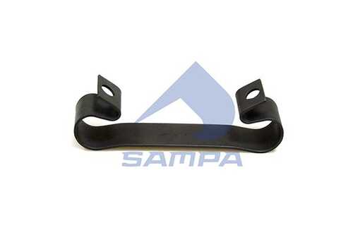 SAMPA 114209 Пластина тормозной колодки! фиксирующая SAF SK RS 9042/11242
