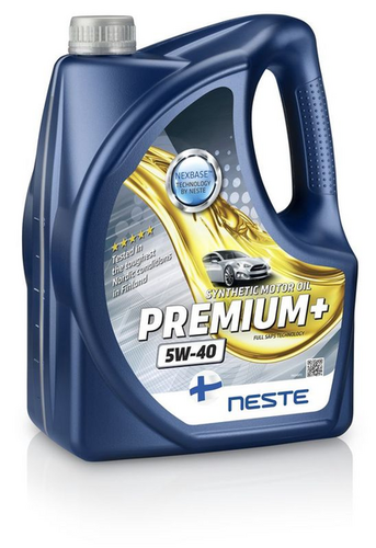 NESTE 116545 PREMIUM+ 5W-40 4Л синтетика