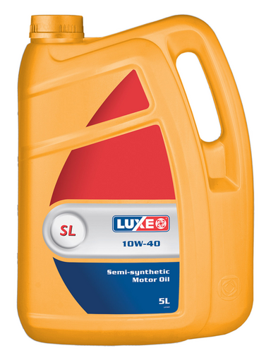 LUXE 116 Моторное масло SL 10W40 API SG/CD 5Л (4ШТ) полусинтетика