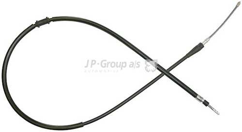 JPGROUP 1170306700 Трос ручника! L=1576/1352 drum Audi 80 all 91-96