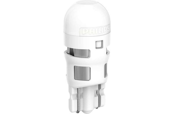 PHILIPS 11961ULW4X2 Комплект ламп! светодиодные T10 (W5W) LED 4000K 12V Ultinon LED, 2шт