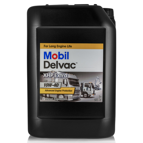 MOBIL 121737 Delvac XHP Extra 10W40 (20L) масло мот.! синт. api CF, ACEA E7/E4, 228.5/235.27, Volvo VDS-3/2