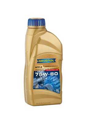 RAVENOL 1221103001 Масло трансмиссионное 75W-80 1Л MTF-2 (СИНТЕТИКА)