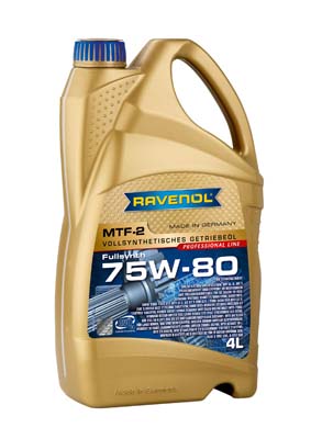 RAVENOL 1221103004 Масло трансмиссионное MTF-2 75W-80 4Л (СИНТЕТИКА)