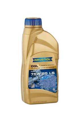 RAVENOL 1221107001 Масло трансмиссионное DGL 75W-85 LS, 1Л