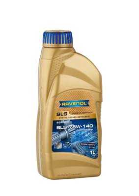 RAVENOL 1221110001 Масло трансмиссионное 75W-140 1л SLS GL-5+LS (синтетика)