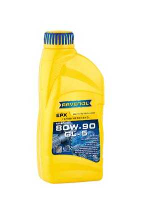 RAVENOL 1223205-001 Масло трансмиссионное EPX SAE 80W90 GL-5 (1л)