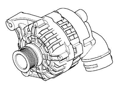 BMW 12317533270 Оборотный генератор 150A 1' E81, E82, E87, LCI, E88, 3' E46, E90, E91, E92, E93, 5' E60, X1 E8