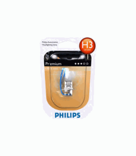 PHILIPS 12336 PRB1 Лампа! (H3) 55W 12V PK22S галогенная в блистере Premium;Лампа накаливания, фара дальнего света;Лампа накаливания, основная фара;Лампа накаливания, противотуманная фара;Лампа накаливания, основная фара;Лампа накаливания, фара дальнего света;Лампа накаливания, противотуманная фара;Лампа накаливания, фара с авт. системой стабилизации;Лампа накаливания, фара с авт. системой стабилизации