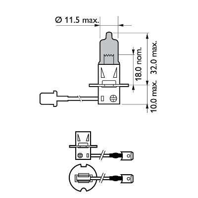 PHILIPS 12336WHVB1 Лампа накаливания