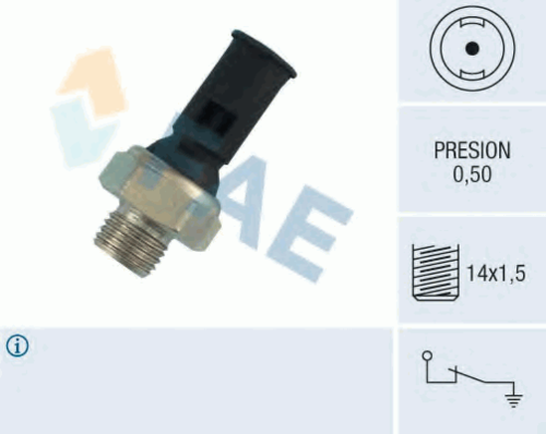 FAE 12390 Датчик давления масла! Volvo 240/360/740/760/780/850/940/960 2.0-2.5i 88>