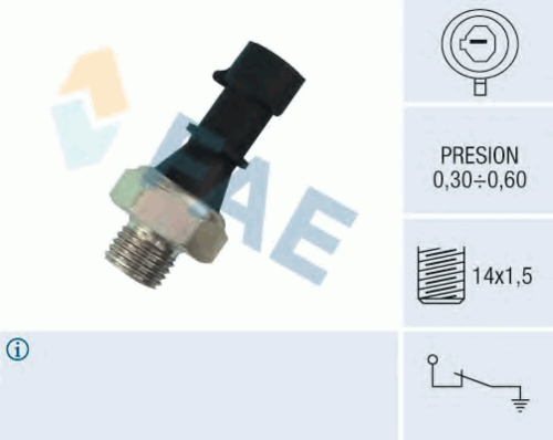 FAE 12430 Датчик давления масла
