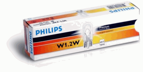 PHILIPS 12516CP Лампа накаливания, освещение щитка приборов