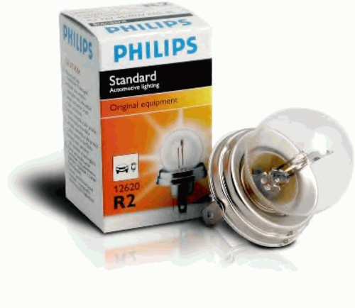 PHILIPS 12620C1 Лампа! (R2) 12V 45/40W P45t-41