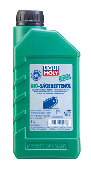 LIQUIMOLY 1280 LIQUI MOLY масло для цепей бензопил BIO-SAGEKETTENOIL 1Л