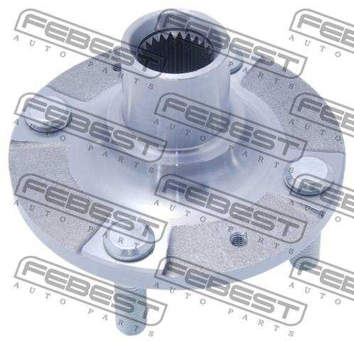 FEBEST 1282-SBF Ступица колеса передняя! Hyundai Getz 08>/Solaris 1.4/1.6 10>