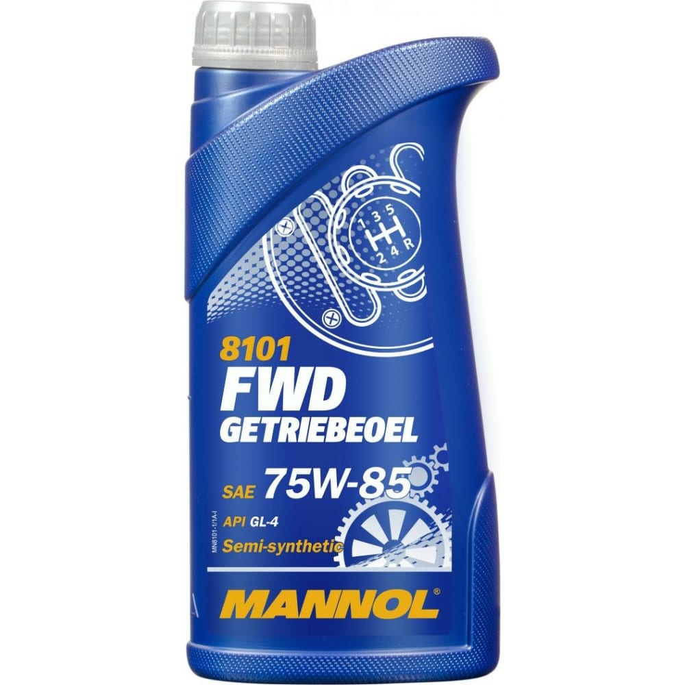 MANNOL 1316 8101 FWD GETRIEBEOEL 75W85 GL-4 1 л. полусинтетическое трансмиссионное масло 75W-