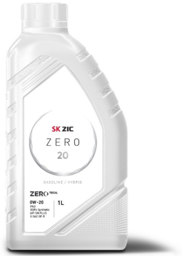 ZIC 132035 ZERO 20 0W20 (1L) масло моторное! синт. API SN +, ILSAC GF-5, Dexos 1 Gen2