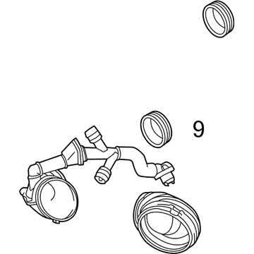 BMW 13717848152 Коробка воздухопритока 5-8 X5 E70, X6 E71