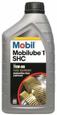 MOBIL 149618 Ube 1 SHC 75W90 (1L) масло трансм.! синт. API GL-4/5, MT-1, ZF TE-ML 07A