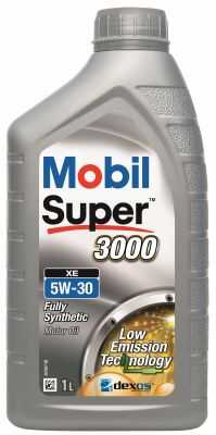 MOBIL 151456 Super 3000 XE 5W30 (1L) масло моторное! синт. API SM/SL/CF,ACEA C3,BMW Longlife-04,GM Dexos 2