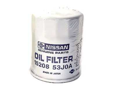 NISSAN 15208-53J0A Фильтр масляный! Nissan Primera/Sunny 2.0 90>/ Micra 1.0/1.3 92>