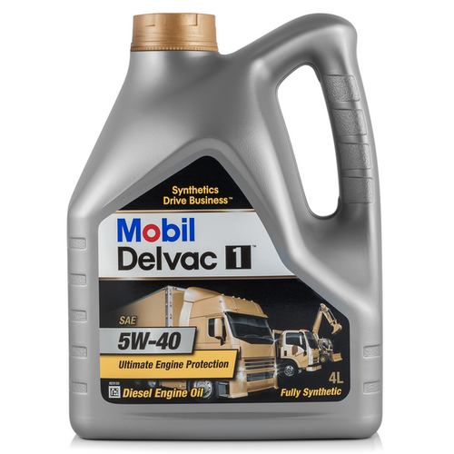 MOBIL 152656 Delvac 1 5W40 (4L) масло мот.! синт. ACEA E7/E4, API CI-4+/CI-4/CH-4/SL/SJ/CG-4/CF-4/CF