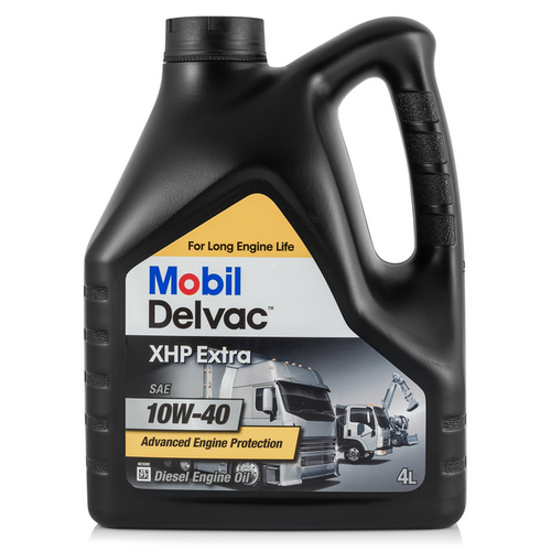 MOBIL 152657 Delvac XHP Extra 10W40 (4L) масло мот.! синт. api CF, ACEA E7/E4, 228.5/235.27, Volvo VDS-3/2