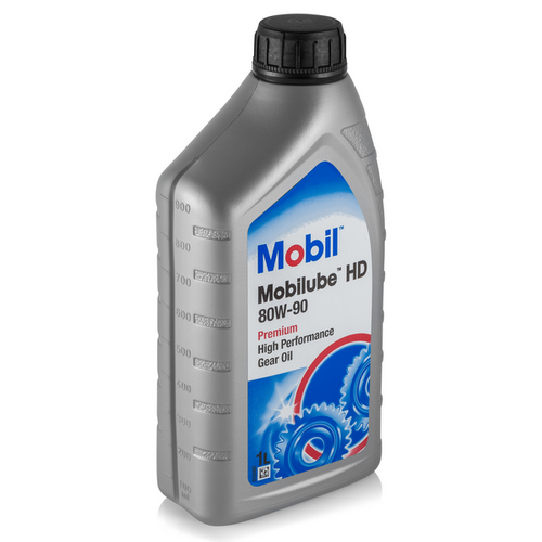 MOBIL 152661 Ube HD 80W90 (1L) масло трансмис.! минер. api GL-5