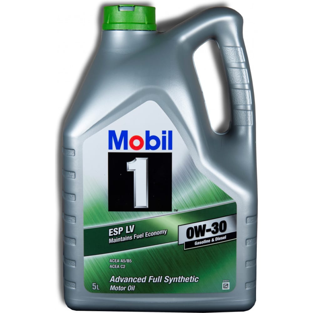 MOBIL 154320 Масло моторное, 1 ESP LV 0w30, 5л, шт