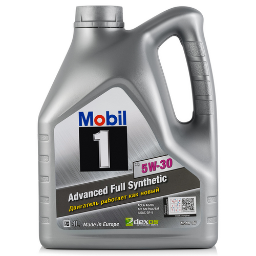 MOBIL 154806  1 X1 5W30  (4L) масло моторное!  синт. api sn/sm/cf,  acea a5/b5,  ilsac gf-5,