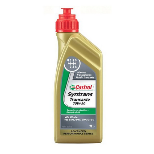 CASTROL 1557C3 Syntrans Transaxle 75W90 (1L) масло трансмиссионное API GL4+, синт. масло, VW 501.50