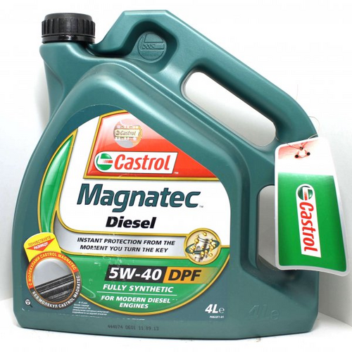 CASTROL 156EDD 5W40 (4L) Magnatec Diesel DPF масло моторное! ACEA: C3, API: SM/CF, BMW LL-04, VW 505 01