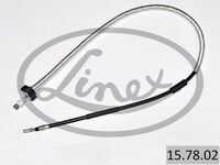 LINEX 157802 Трос ручного тормоза