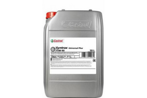 CASTROL 15801F Syntrans Universal Plus 75W90 (20L) масло трансм.! синт. api GL-4/5, ZF TE-ML 02B,05B,12L,12N