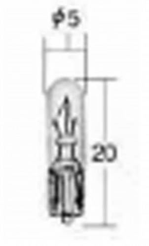 KOITO 1584 Лампа дополнительного освещения Koito (уп. 10 шт.)