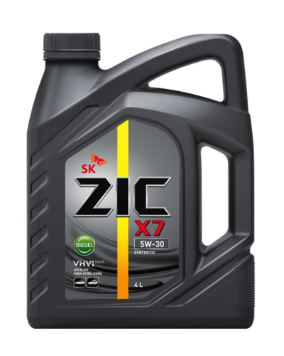 ZIC 162610 X7 DIESEL 5W30 (4L) масло мот.! API SL/CF, ACEA A3/B3, A3/B4, MB 229.3, VW 502/505, GM-LL-A-025