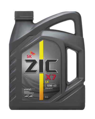 ZIC 162620 X7 LS 10W40 (4L) масло моторное! синт. API SN/CF, ACEA C3, MB 229.31, RN 0700;Масло моторное синтетика 10w-40 4 л